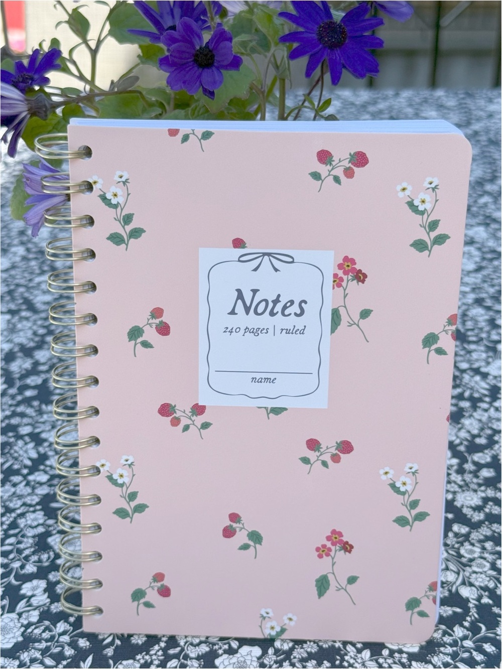 Indigo Hardcover Journal, Lined, 240 pages